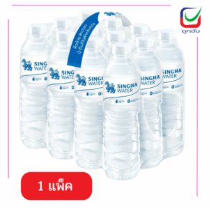 น้ำดื่มสิงห์ 600มล.X12ขวด