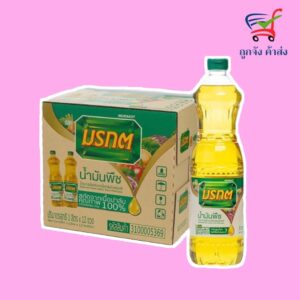 น้ำมันมรกต 1ลิตร ลังx12ขวด